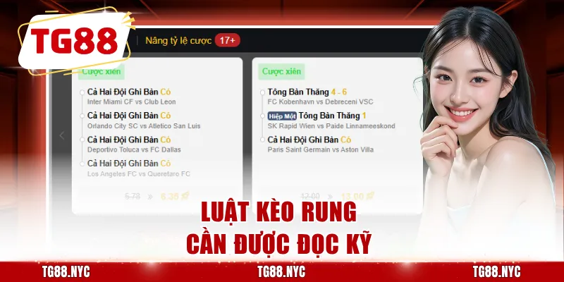 Luật kèo rung cần được đọc kỹ