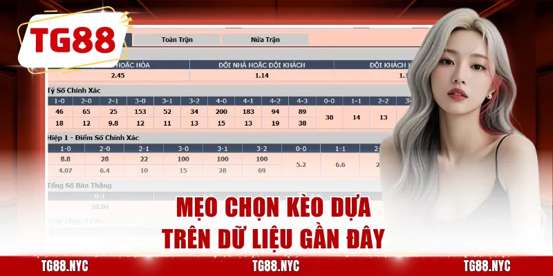 CMD368 Sport – Trải Nghiệm Cá Cược Thể Thao Trực Tuyến 4 Mẹo chọn kèo dựa trên dữ liệu gần đây